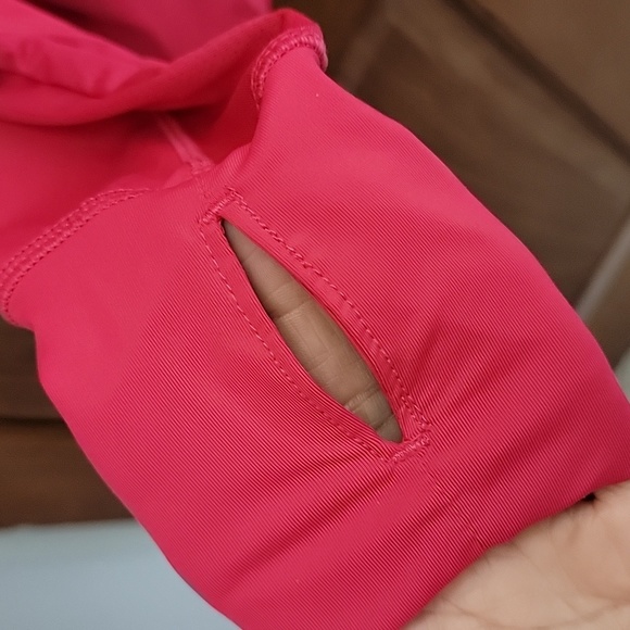Pink 3/4 zip top - Picture 2 of 5